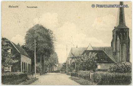 ansichtkaart: Helvoirt, Torenstraat