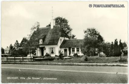 Helvoirt, Villa 'De Sjouwe', Julianastraat ansichtkaart: Helvoirt, Villa 'De Sjouwe', Julianastraat