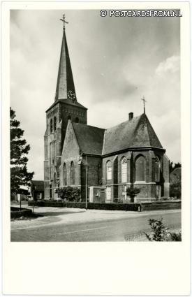 ansichtkaart: Helvoirt, Hervormde Kerk