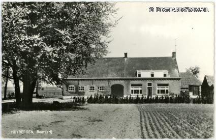 ansichtkaart: Huijbergen, Boerderij
