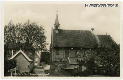 Molenaarsgraaf, Ned. Herv. Kerk ansichtkaart: Molenaarsgraaf, Ned. Herv. Kerk