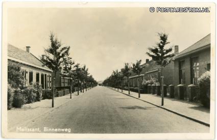 Melissant, Binnenweg ansichtkaart: Melissant, Binnenweg