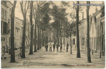 Middelharnis, Voorstraat ansichtkaart: Middelharnis, Voorstraat