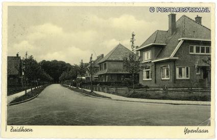 Zuidhorn, Ypenlaan ansichtkaart: Zuidhorn, Ypenlaan