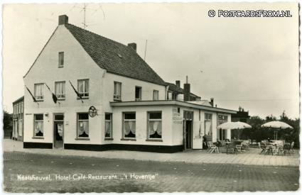 ansichtkaart: Kaatsheuvel, Hotel-Cafe-Restaurant 't Hoventje
