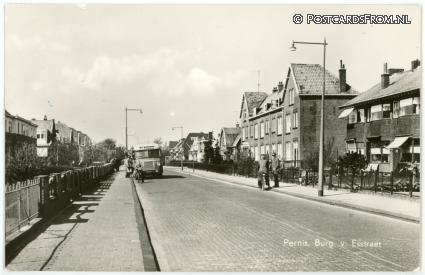 Pernis, Burg. v. Esstraat ansichtkaart: Pernis, Burg. v. Esstraat