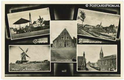 Zonnemaire, Groeten uit ansichtkaart: Zonnemaire, Groeten uit