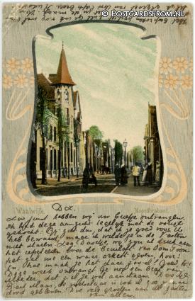 Waalwijk, Noordbrabant ansichtkaart: Waalwijk, Noordbrabant
