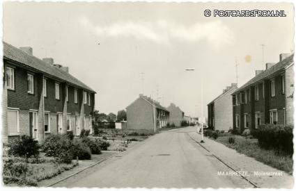 ansichtkaart: Maarheeze, Molenstraat