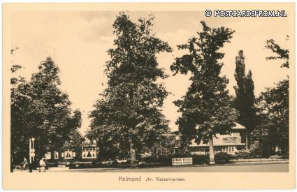 Helmond, Jhr. Wesselmanlaan ansichtkaart: Helmond, Jhr. Wesselmanlaan