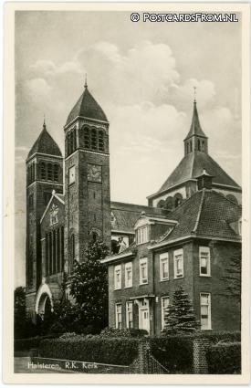 Halsteren, R.K. Kerk ansichtkaart: Halsteren, R.K. Kerk