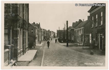 ansichtkaart: Meerkerk, Tolstraat