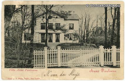 ansichtkaart: Anna Paulowna, Villa