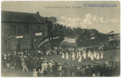 ansichtkaart: Anna Paulowna, Gymnastiekfeest