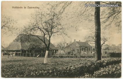 ansichtkaart: Zaamslag, Hofstede