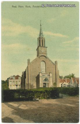 ansichtkaart: Amstelveen, Ned. Herv. Kerk