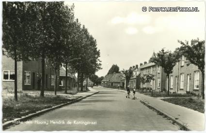 ansichtkaart: Wehe den Hoorn, Hendrik de Koningstraat