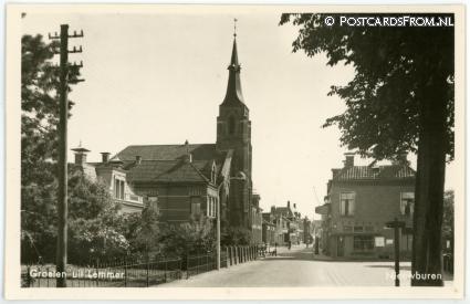 ansichtkaart: Lemmer, Nieuwburen