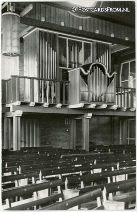 Aalsmeer, Orgel Ned. Herv. Zuiderkerk ansichtkaart: Aalsmeer, Orgel Ned. Herv. Zuiderkerk