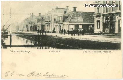 ansichtkaart: Veendam, Bovenoosterdiep