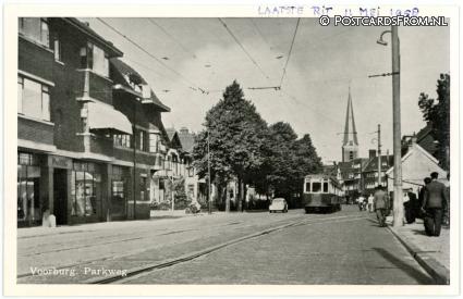 ansichtkaart: Voorburg, Parkweg